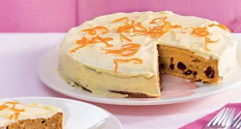 recipe image Bolo de abóbora com amêndoa e ameixa seca