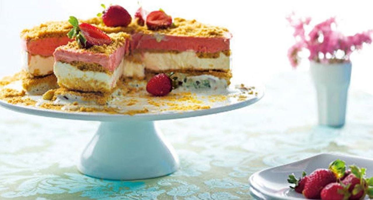 recipe image Tarte tricolor