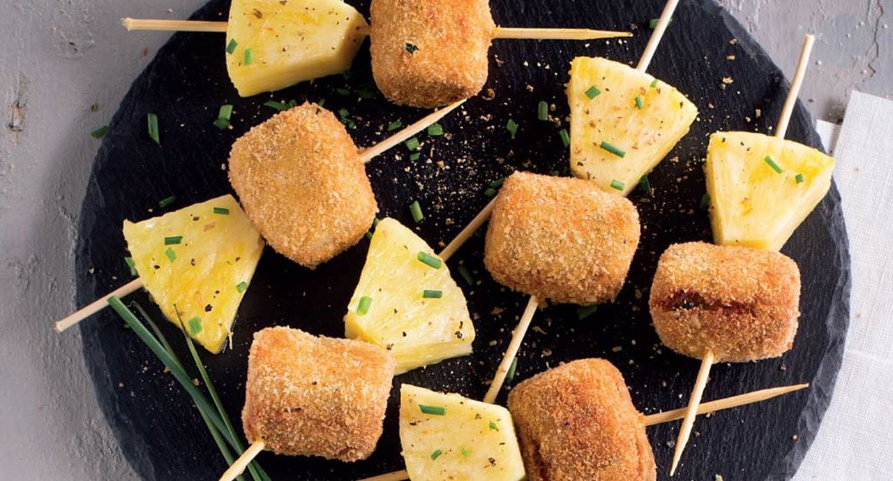 recipe image Croquetes de Frango Tropicais