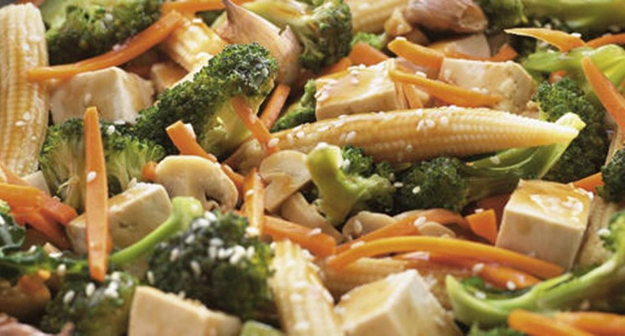 recipe image Tofu na Frigideira com Vegetais