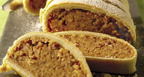 recipe image Rolo de maçã em crosta de massa