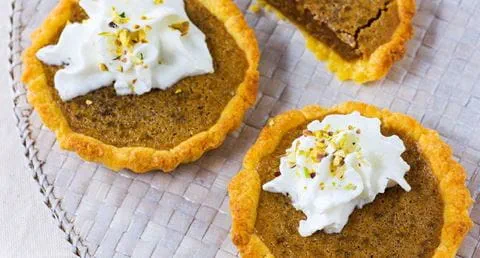 recipe image Tarteletes de café com amêndoa