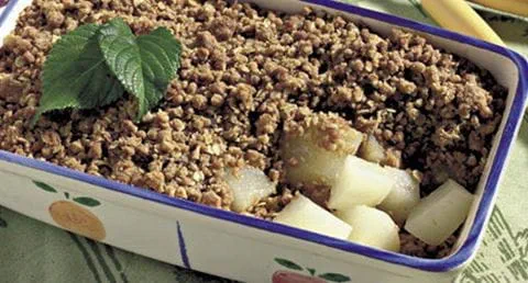 recipe image Crumble de Peras