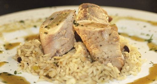 recipe image Bifinhos de porco com ananás