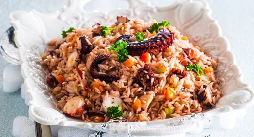 recipe image Arroz de Polvo