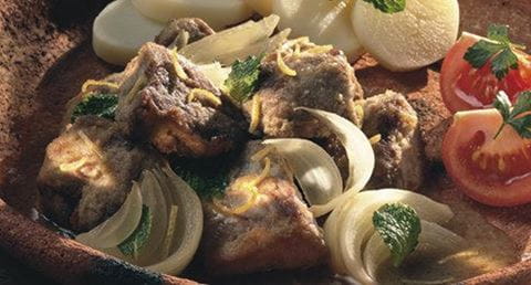 recipe image Borrego com Hortelã