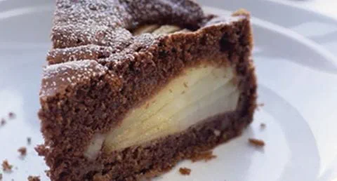 recipe image Bolo de chocolate com pêras