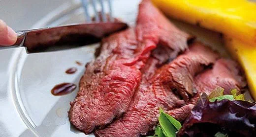 recipe image Rosbife com ananás