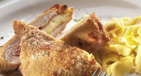 recipe image Escalopes Cordon-Bleu de Peru no Forno