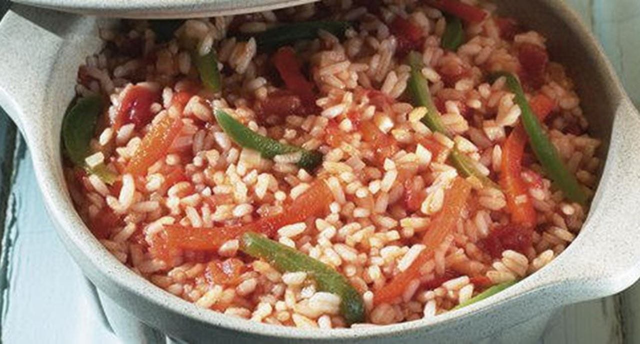 recipe image Arroz de Pimentos