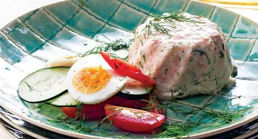 recipe image Mousse de Salmão