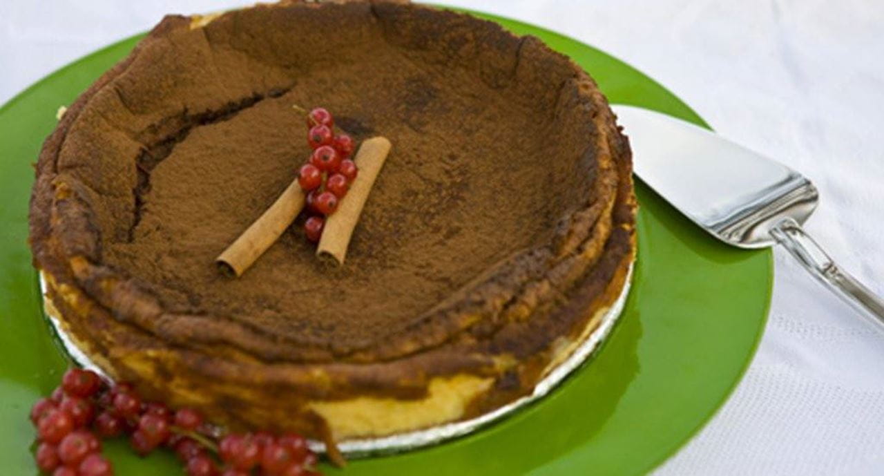 recipe image Queijadão com canela