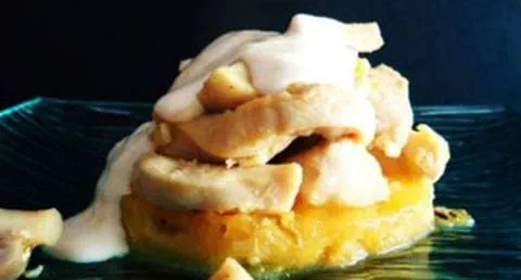 recipe image Frango com Abacaxi e Cogumelos