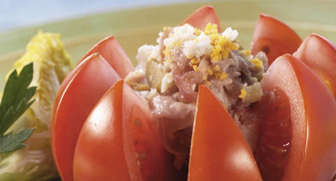 recipe image Tomates Recheados à Russa