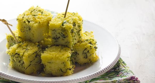 recipe image Cubos de cuscuz fritos