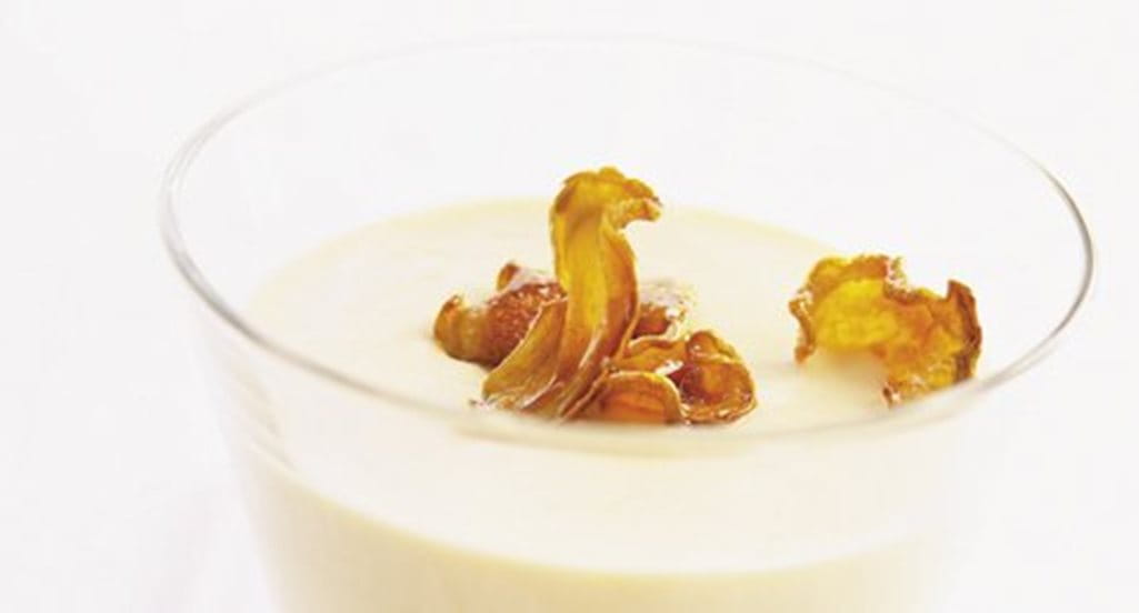 recipe image Mousse de coco com aroma de gengibre fresco