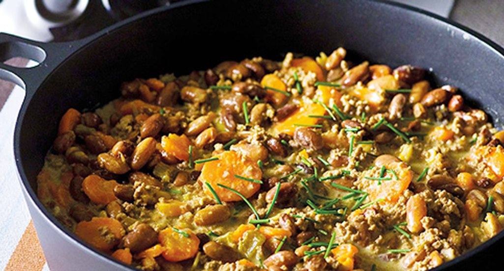 recipe image Feijoada de borrego com caril