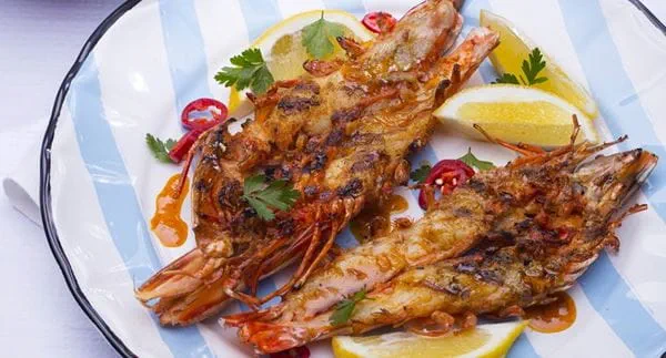 recipe image Camarão grelhado com alho