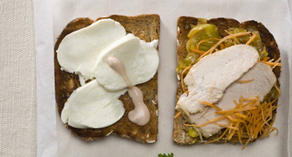 recipe image Sanduíche dupla de frango e mozzarella
