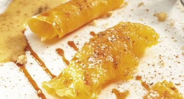 recipe image Gelado de Maracujá com trouxas e doce de ovos