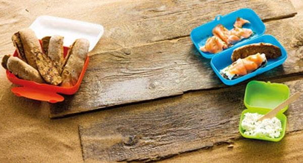 recipe image Sanduíche de salmão fumado e requeijão