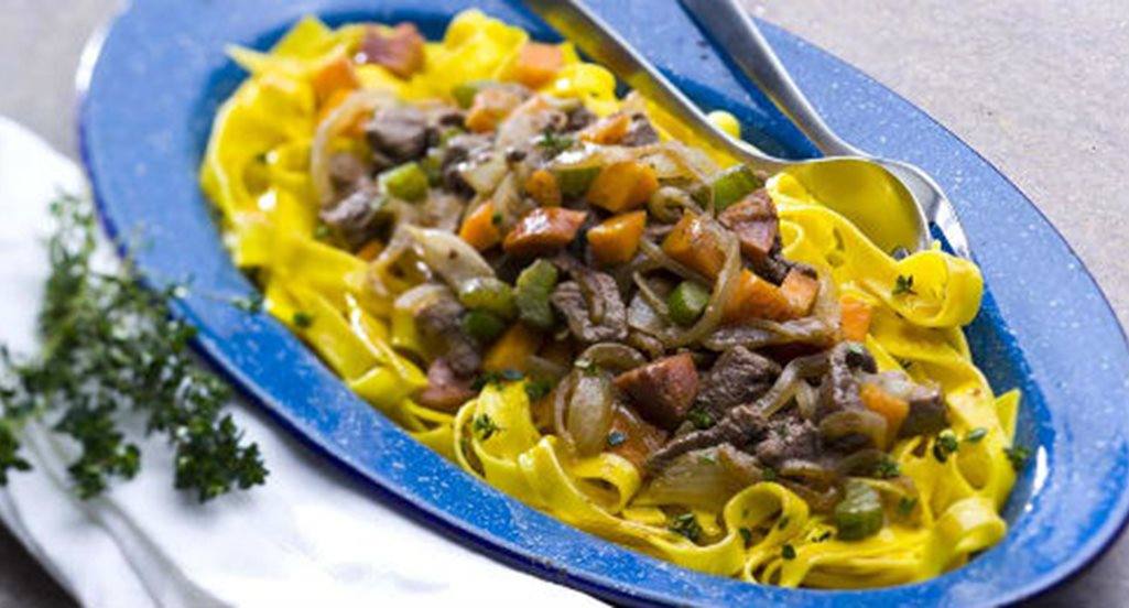 recipe image Tagliatelle com bolonhesa de pato