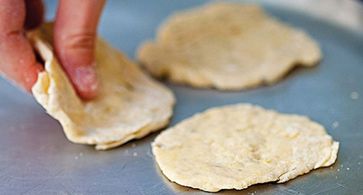 recipe image Pão especial de orégãos (tipo naan)